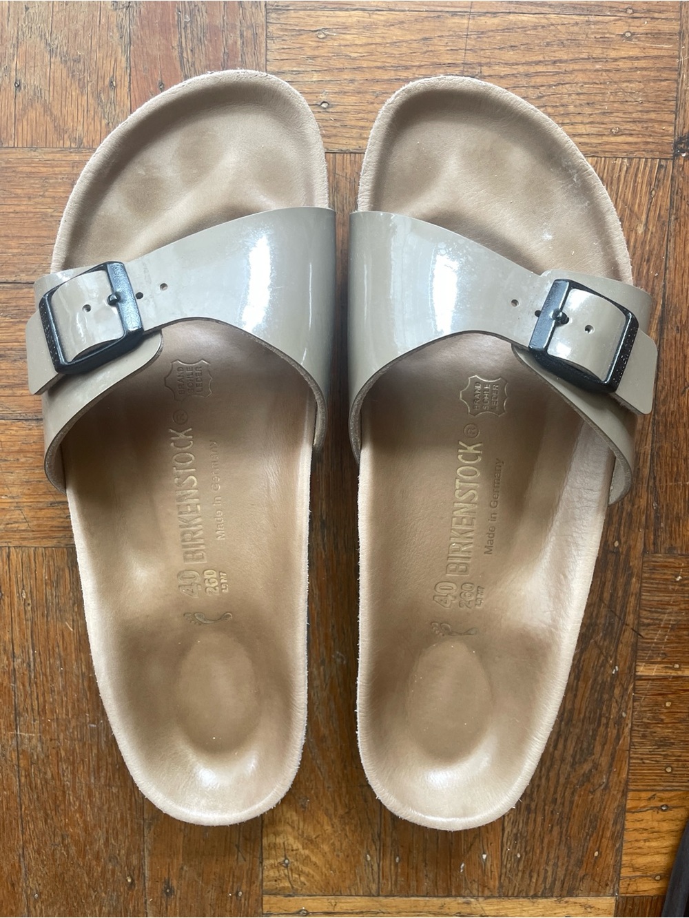 Birkenstock Madrid with Leather Upper Size 9-9.5